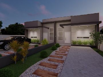 Casa 2 dormit�rios 1 su�te
