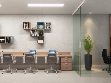 Coworking com sala de reuni�es