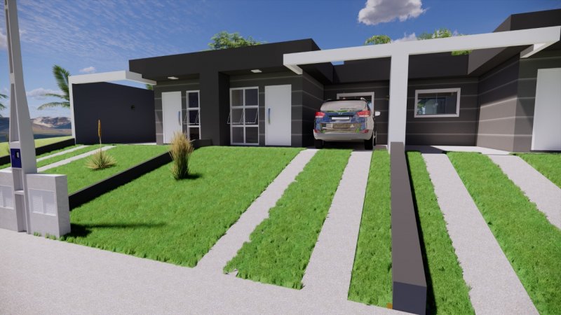 Casa 2 dorm 1 su�te - Arroio Do Meio RS - Barra da Forqueta