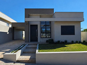 Casa plana 3 dormit�rios sendo 1su�te