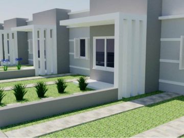 Casa Geminada 02 Dormit�rios