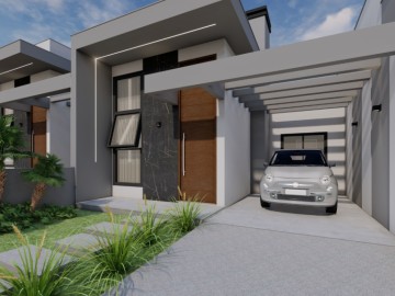 Casa 03 dormit�ros sendo um su�te