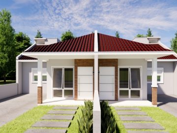 Casa geminada 2 dormit�rios