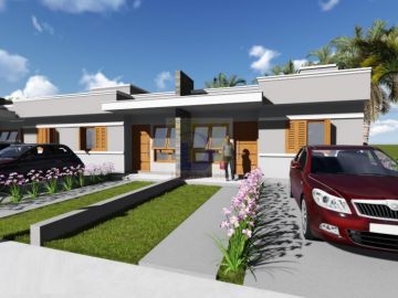 Casa Geminada 02 Dormit�rios